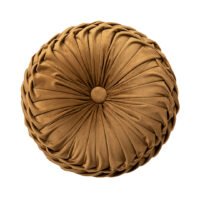 Cojín redondo de terciopelo suave de estilo lujoso BEJUSTSIMPLE