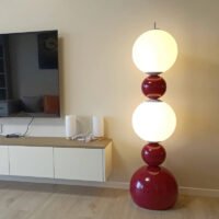 Magic Bean Molecule LED Floor Lamp - Modern Design & Features