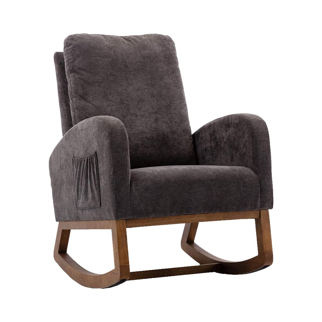 48_fbfe75cc-c2e5-4c82-8238-bac1e5ad023e Dolonm Rocking Chair Mid-Century Modern Nursery Rocking Armchair Upholstered Tall Back Accent Glider Rocker for Living Room (Dark Gray) chinaatoday