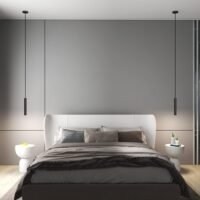 Minimalist Black Suspension Downlight - Sleek & Modern Design