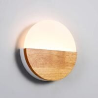 Nordic Solid Wood Wall Lamp - Stylish & Eco-Friendly Design