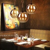 Loft American Hemp Rope Retro Chandelier - Stylish Lighting