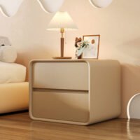 Pressoto Simple Modern Bedside Table - BEJUSTSIMPLE