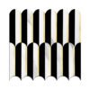 Premium Peel and Stick Backsplash Fishscale Tile, Black and White Marble Mixed Metal Gold PVC Wall Tiles Stick on Backsplash for Kitchen and Bathroom Sample chinaatoday