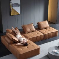 Piedmont Armless Sofa Module - Modern Minimalist Design