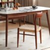 Niels Møller dining chair retro rattan chair - BEJUSTSIMPLE