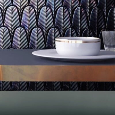 FYLLO FEATHERS MOSAIC Luxury Restaurant - BEJUSTSIMPLE