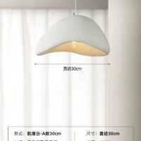 Wabi-Sabi Chandelier: Nordic Style for Creative Spaces