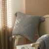 Handmade cushion case, 100% cotton very soft pillowcase 45*45 cm - BEJUSTSIMPLE