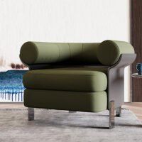 كرسي ترفيهي بسيط على الطراز الاسكندنافي: مفهوم جديد للراحة والأناقة