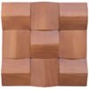 Log solid wood mosaic acoustic secondary residue diffuser diffuser sound insulation sound-absorbing low-frequency trap background wall - BEJUSTSIMPLE
