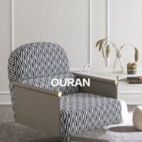 Silla giratoria de ocio italiana minimalista moderna