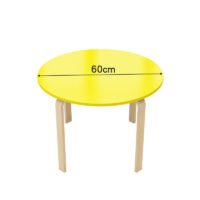 Solid Wood Kindergarten Art Desk & Chair Set