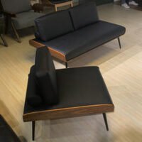 Nordic Leather Xipi Sofa Chair - Stylish & Compact Design