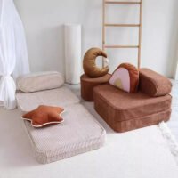 CozyKids Multifunctional Folding Sofa - Stylish & Versatile