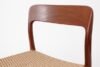 Niels Møller dining chair retro rattan chair - BEJUSTSIMPLE