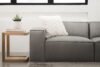 Full sponge compressed sofa tofu block cube combination living room cream style Italian minimalist style cotton and linen net celebrity sofa BEJUSTSIMPLE